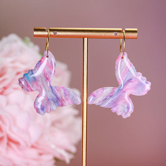 Pastel Butterfly - Ohrringe