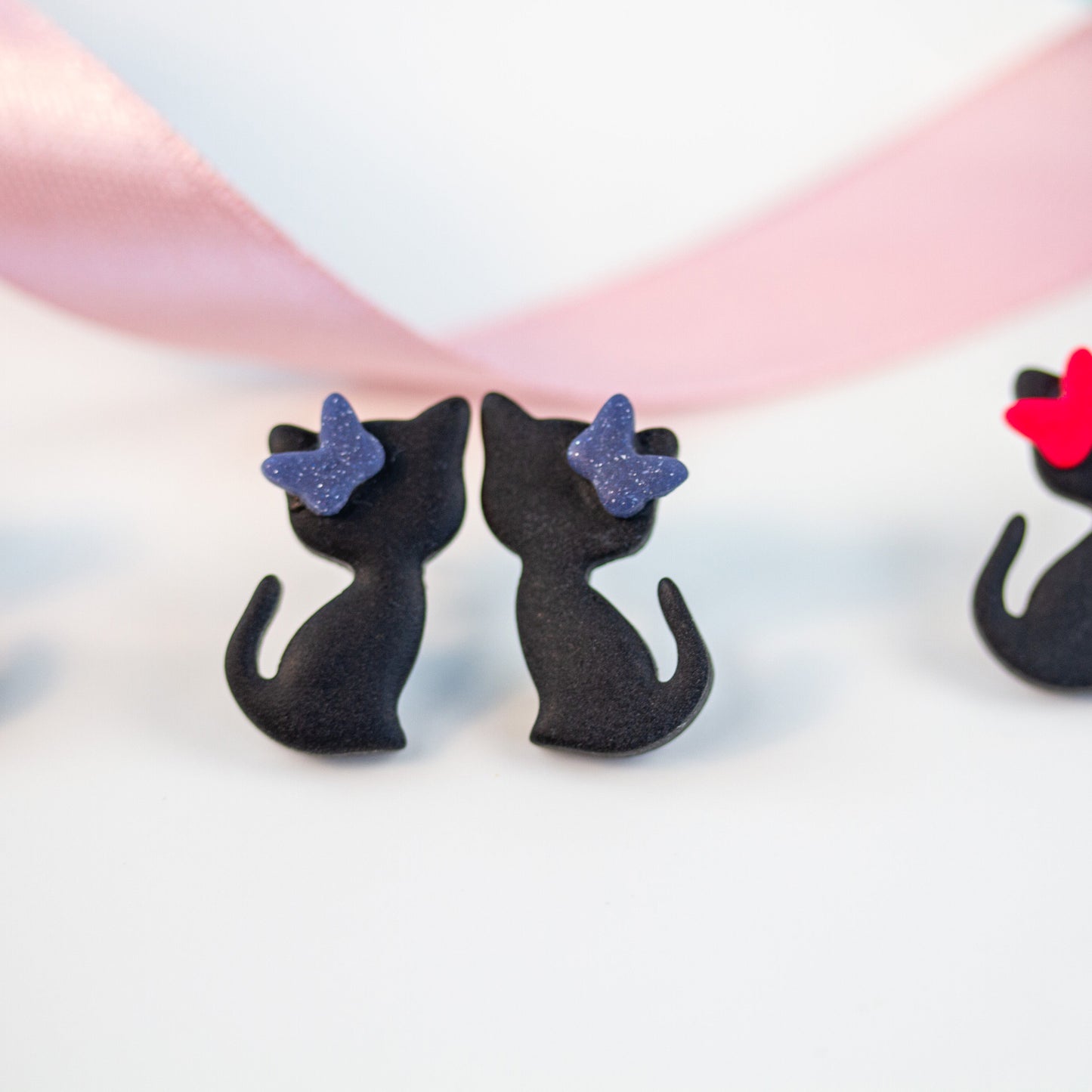 Cat Bow – Ohrstecker