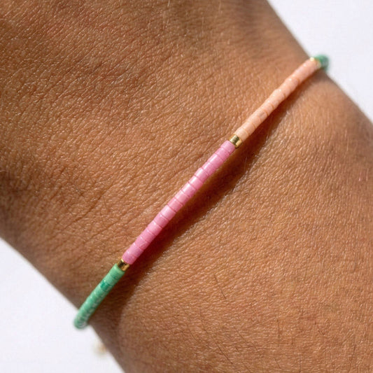 Color Bloom Silk – Armband