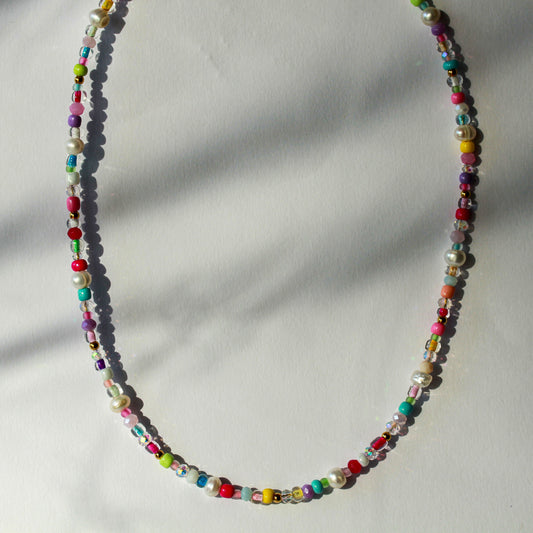 Rainbow Beads - Halskette