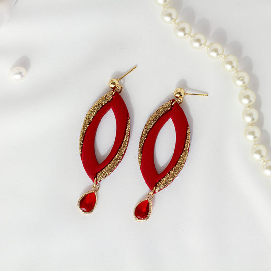 Scarlet Crystal – Ohrringe