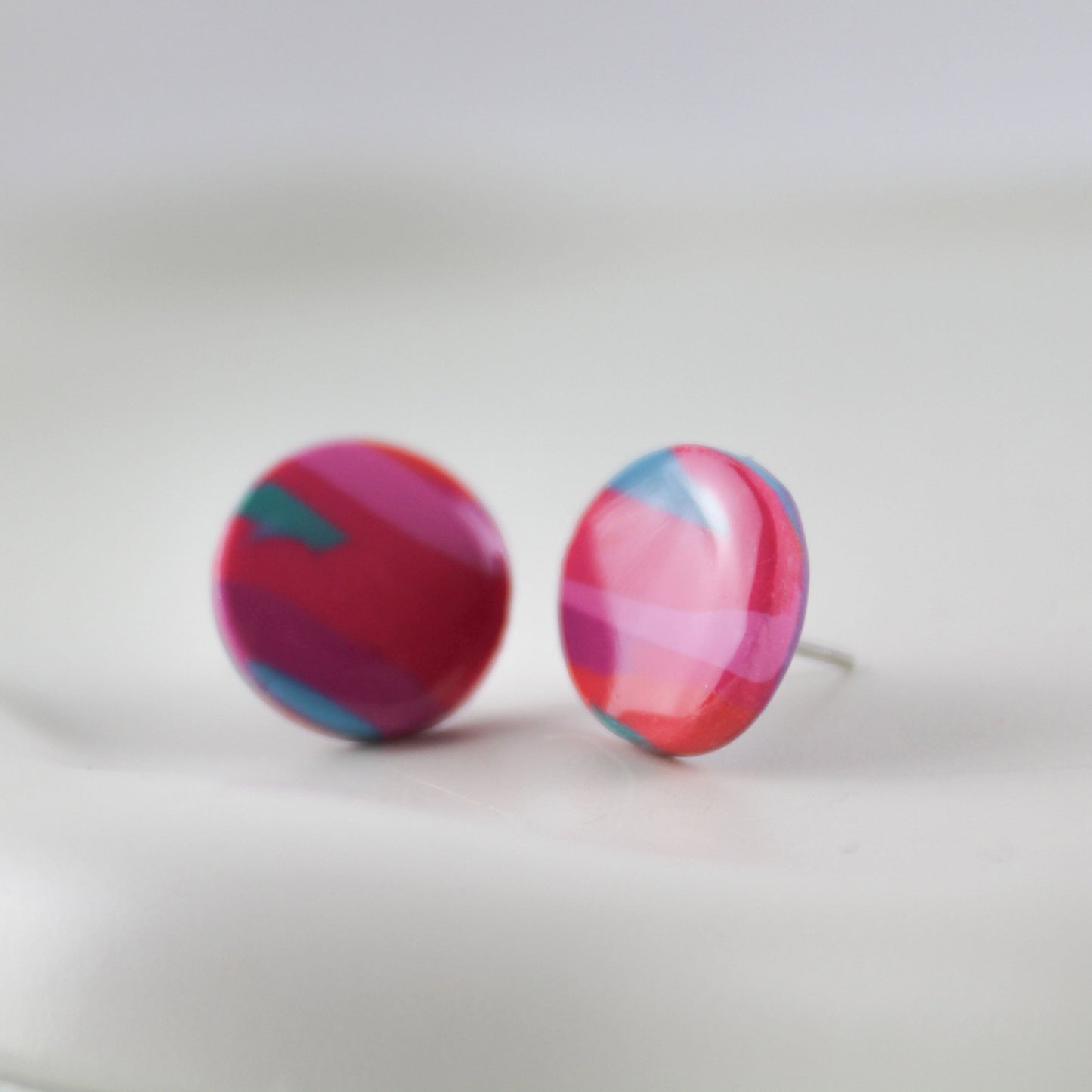 Retro Pop Dots - Ohrstecker