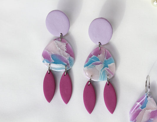 Soft Pastel Muse – Ohrringe