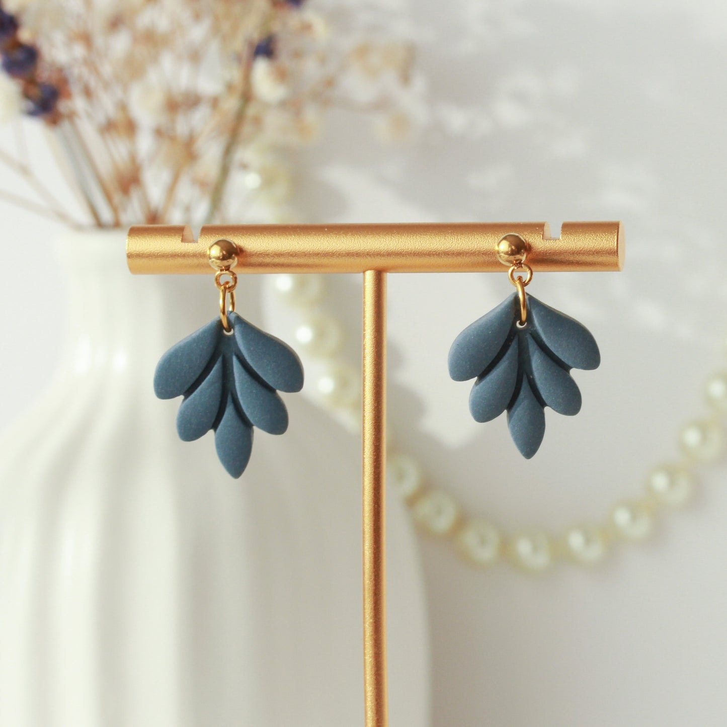 Dewlight Mini Leaf – Kleine Blatt-Ohrringe