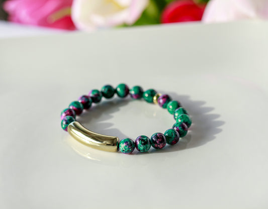 Ruby Zoisite Classic – Armband