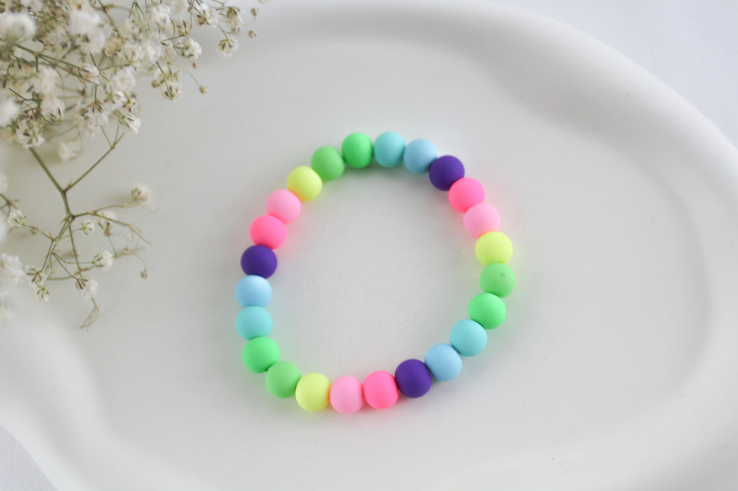 Buntes Perlen Armband