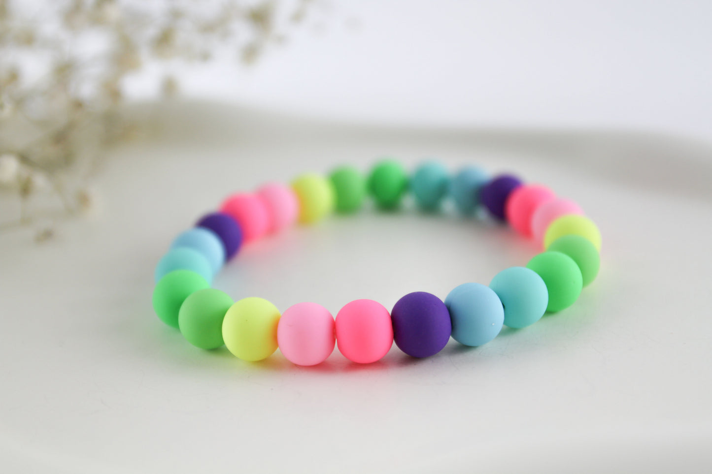 Buntes Perlen Armband