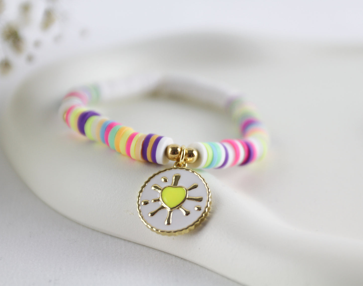 Buntes Katsuki Charm-Armband – Einzigartiges, farbenfrohes Handmade Perlenarmband
