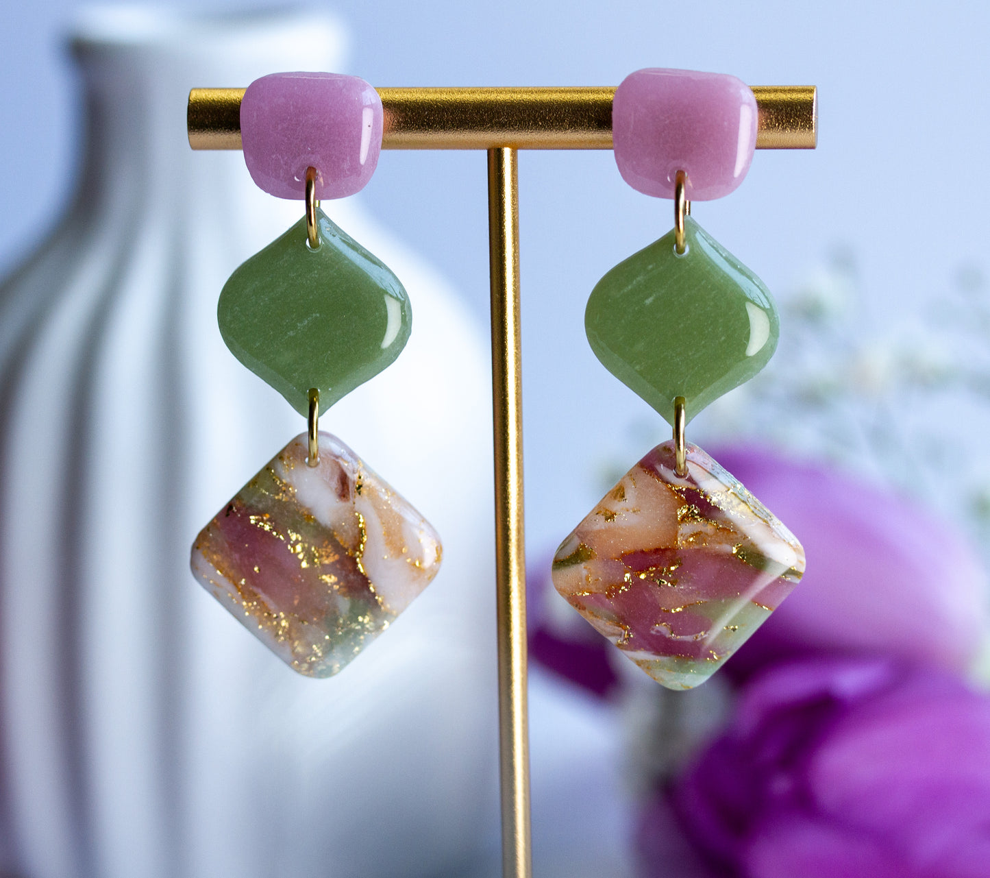 Statement Ohrringe – Berry Velvet Collection