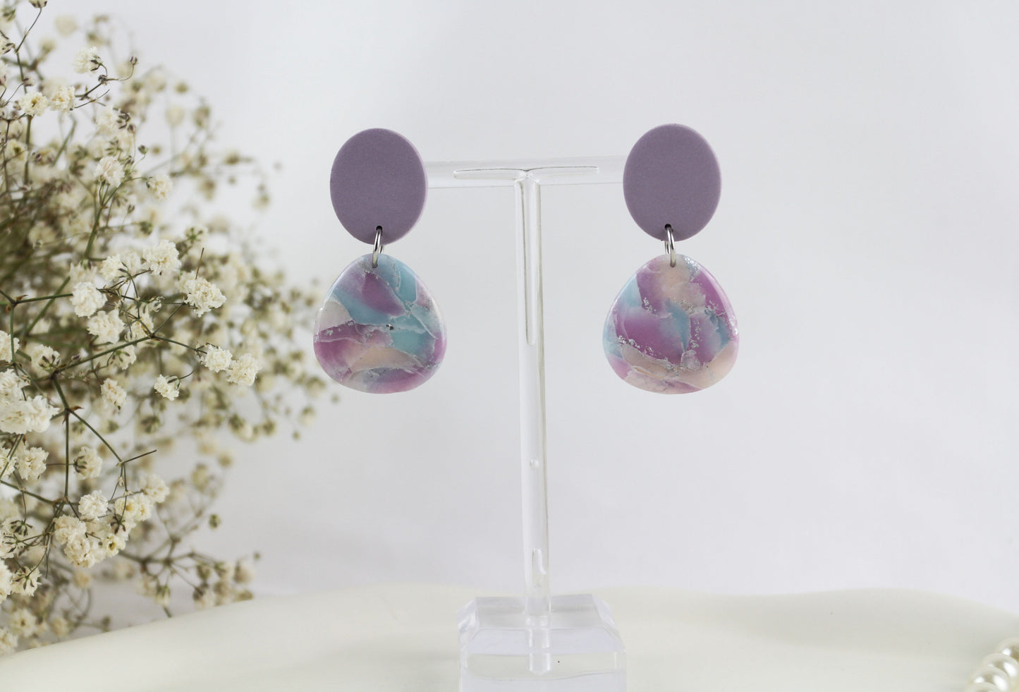 Lila Blau Pastell Kollektion