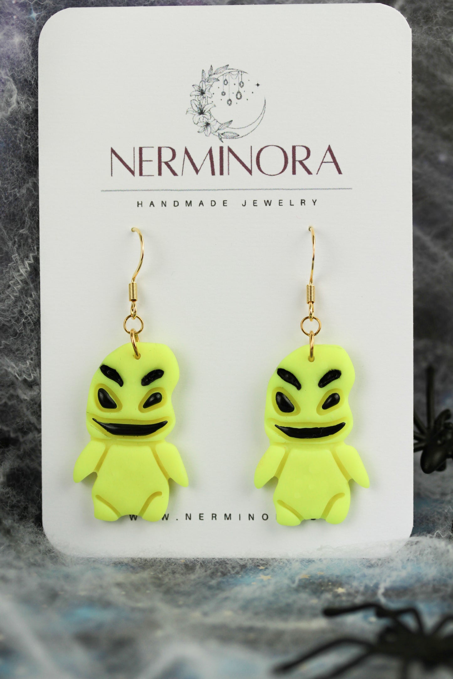 Glow Ghost – Böse Geister Glow-in-the-Dark Ohrringe | Halloween Edition