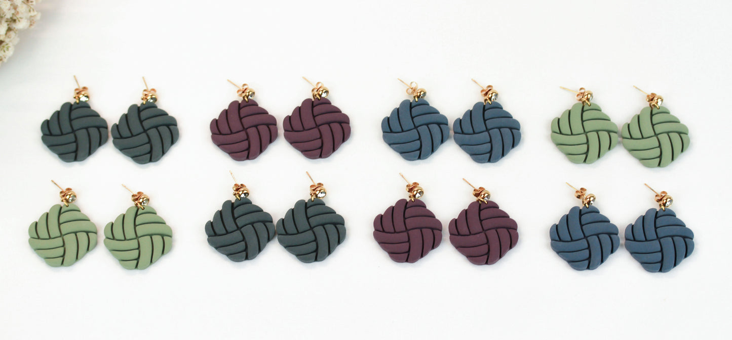 Polymer Clay Statement Ohrringe – Handgefertigte Ohrringe | Kollektion Marlen