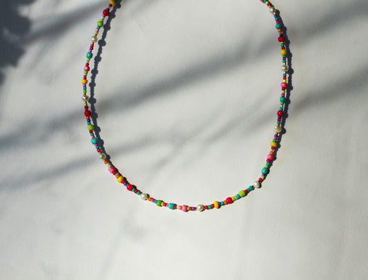 Rainbow Pearl – Halskette