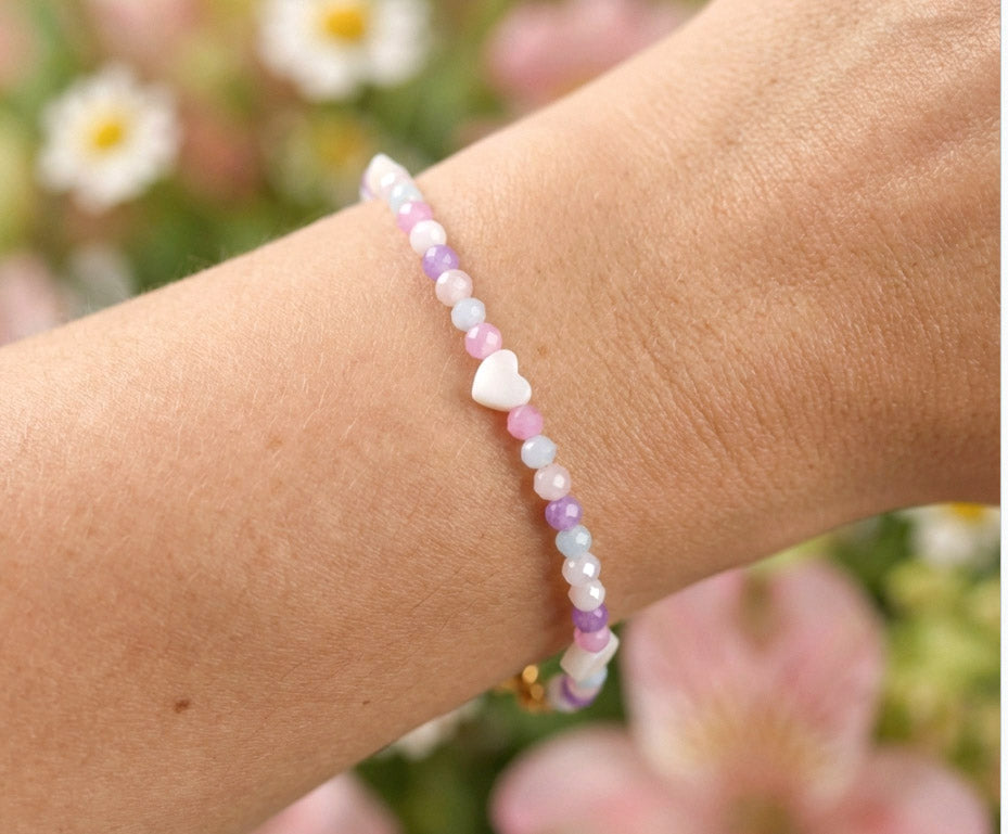 Pastel Glow – Filigranes Armband