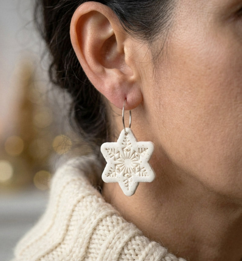 Snowflake Glitter – Ohrringe