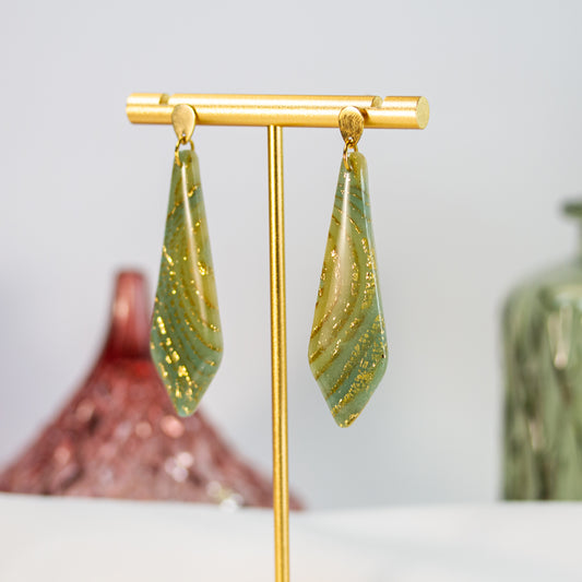 Ohrringe – Sage Marble Collection