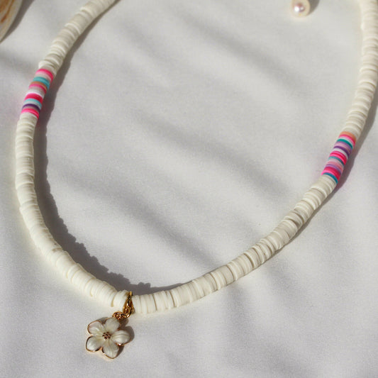 Ivory Garden Charm - Halskette
