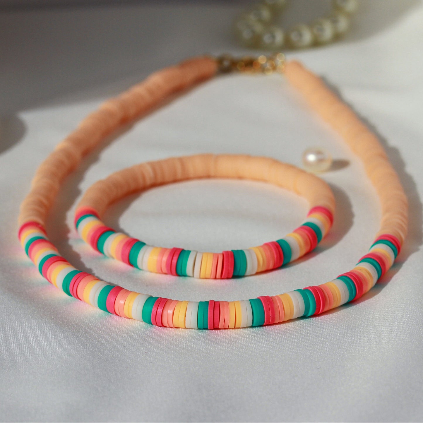Sunset Sorbet – Katsuki-Schmuckset in warmen Sorbetfarben
