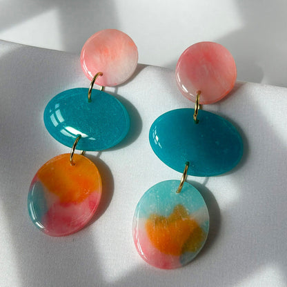 Sorbet Lagoon Drops - Ohrringe