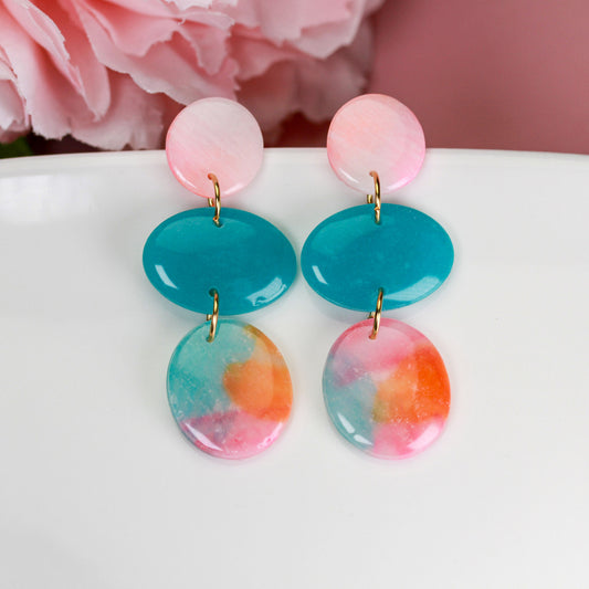 Sorbet Lagoon Drops - Ohrringe