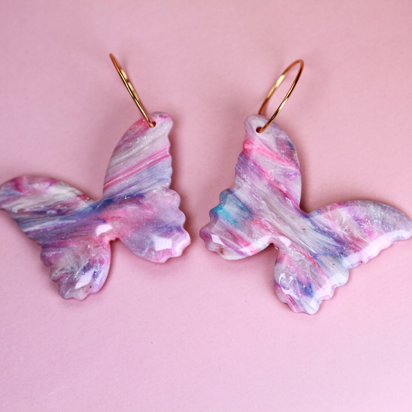 Pastel Butterfly - Ohrringe