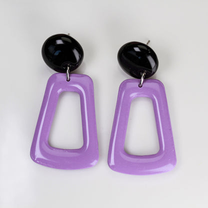 Lilac Frame - Ohrringe