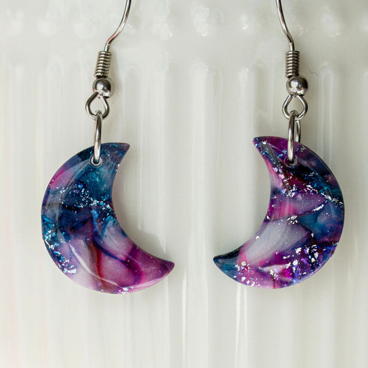 Cosmic Universe – Moon Glow - Ohrringe