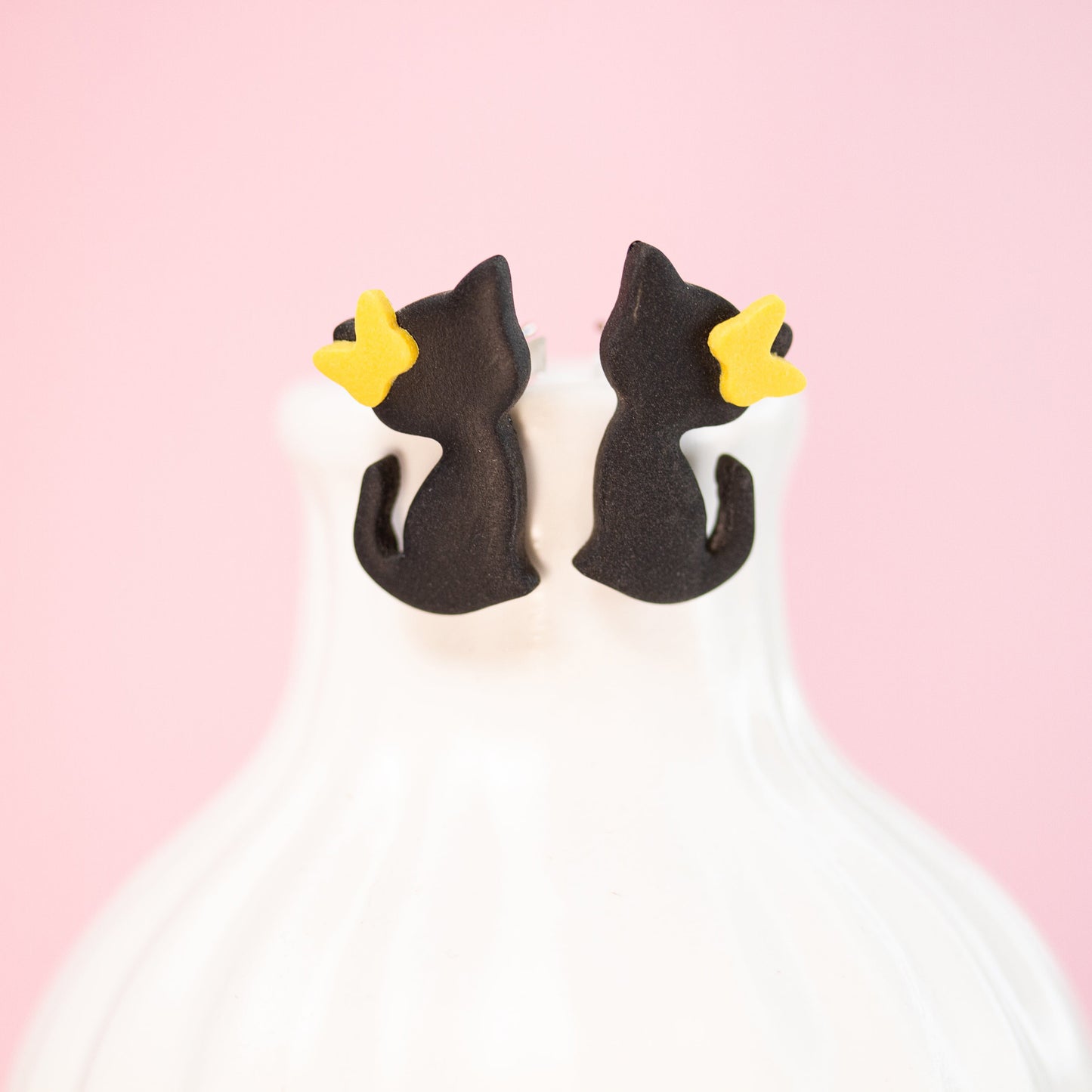 Cat Bow – Ohrstecker