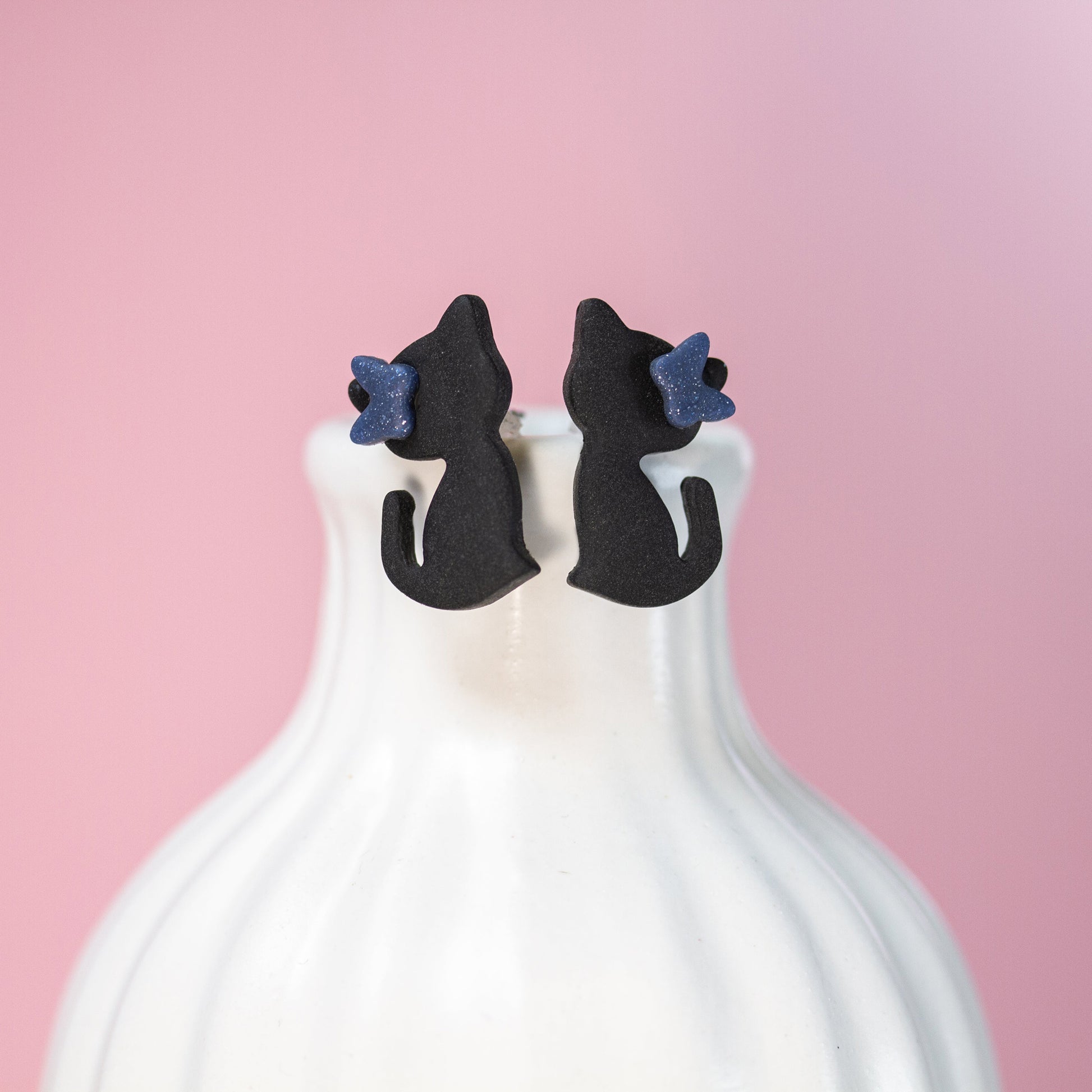 Cat Bow – Ohrstecker
