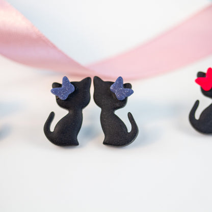 Cat Bow – Ohrstecker
