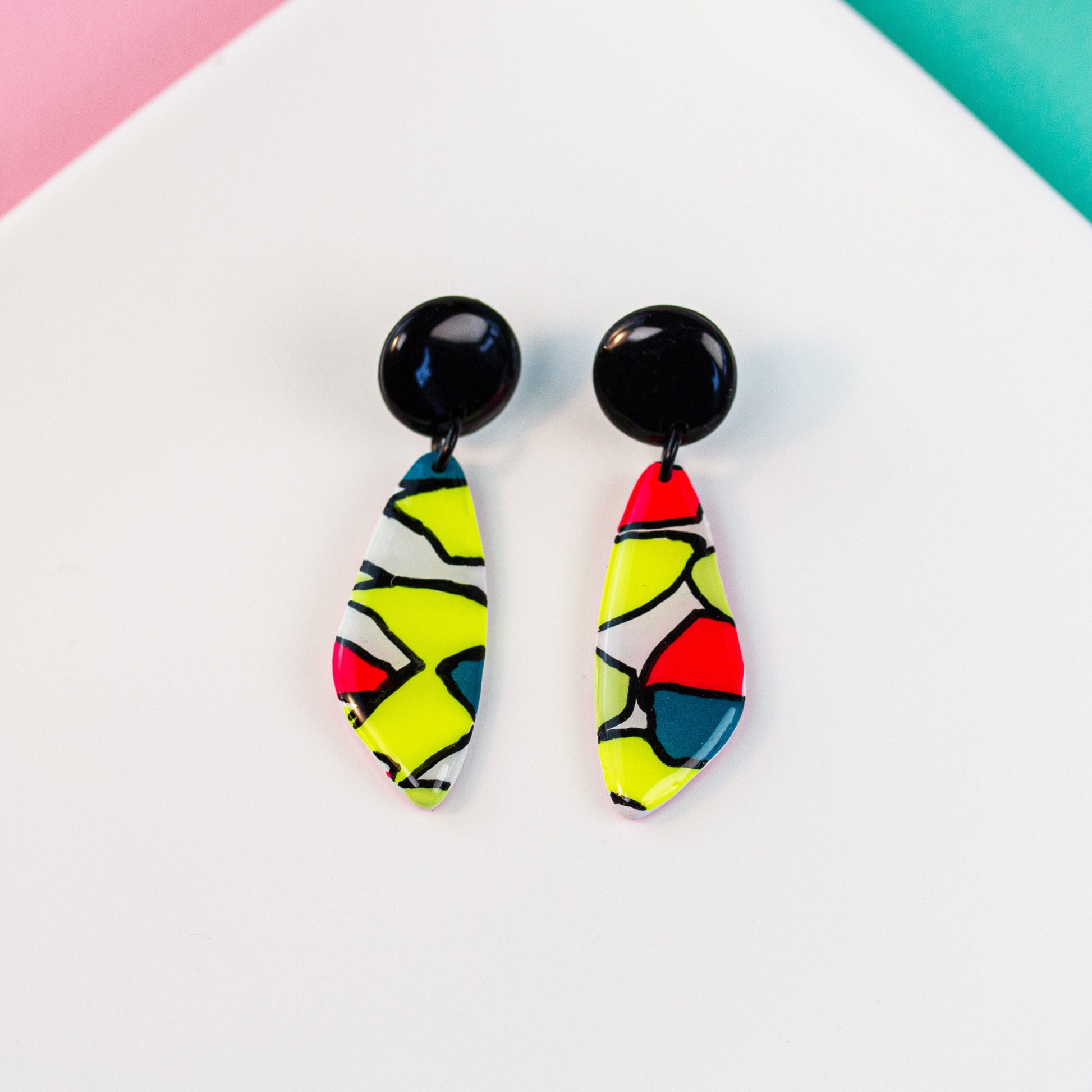 Neon Art Pop – Ohrringe