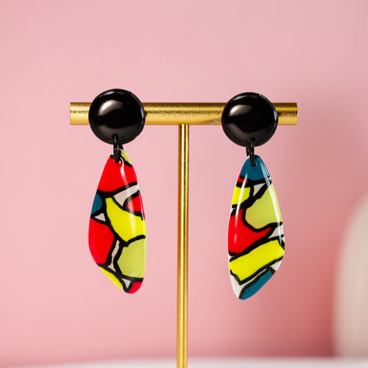 Neon Art Pop – Ohrringe