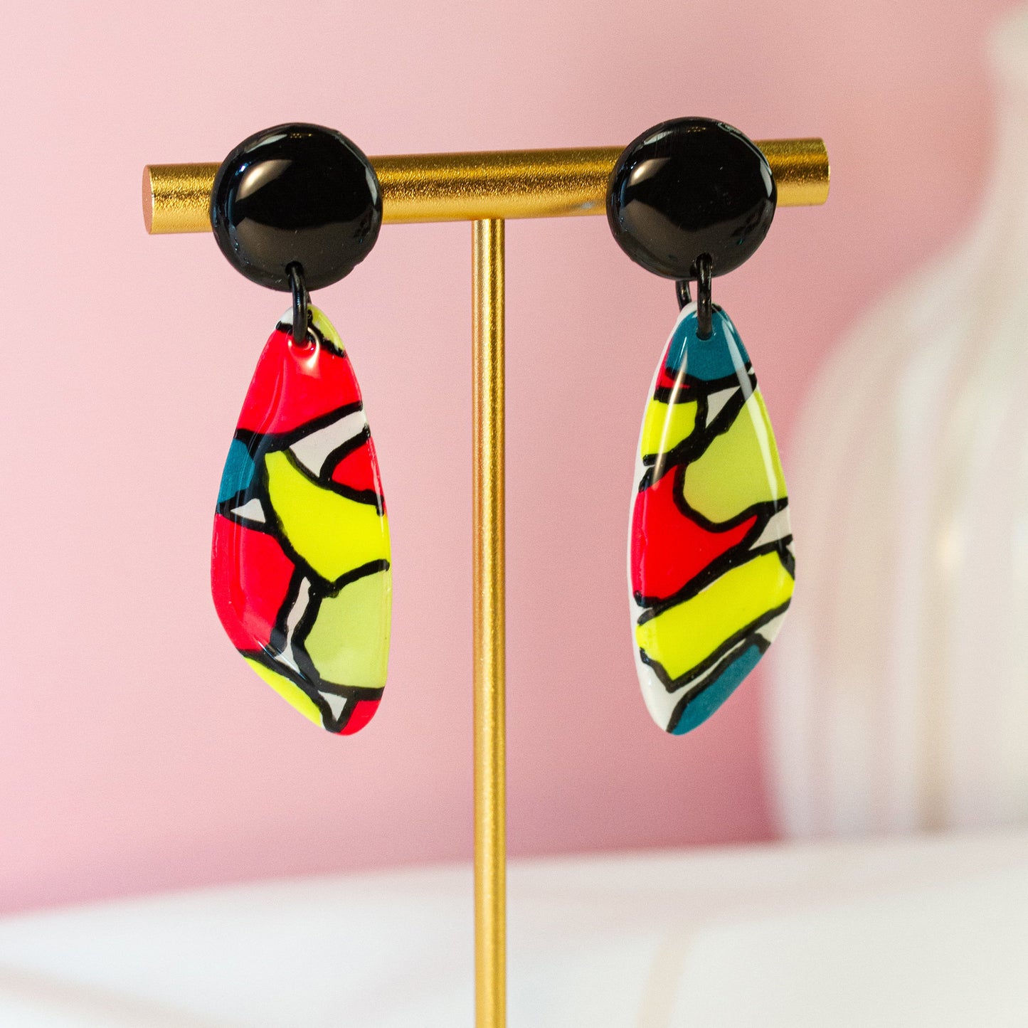 Neon Art Pop – Ohrringe