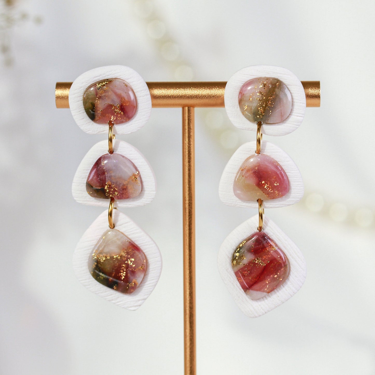 Berry Blossom Trio – Ohrringe