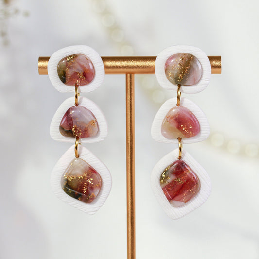 Berry Blossom Trio – Ohrringe
