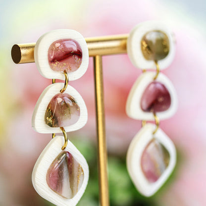 Berry Blossom Trio – Ohrringe