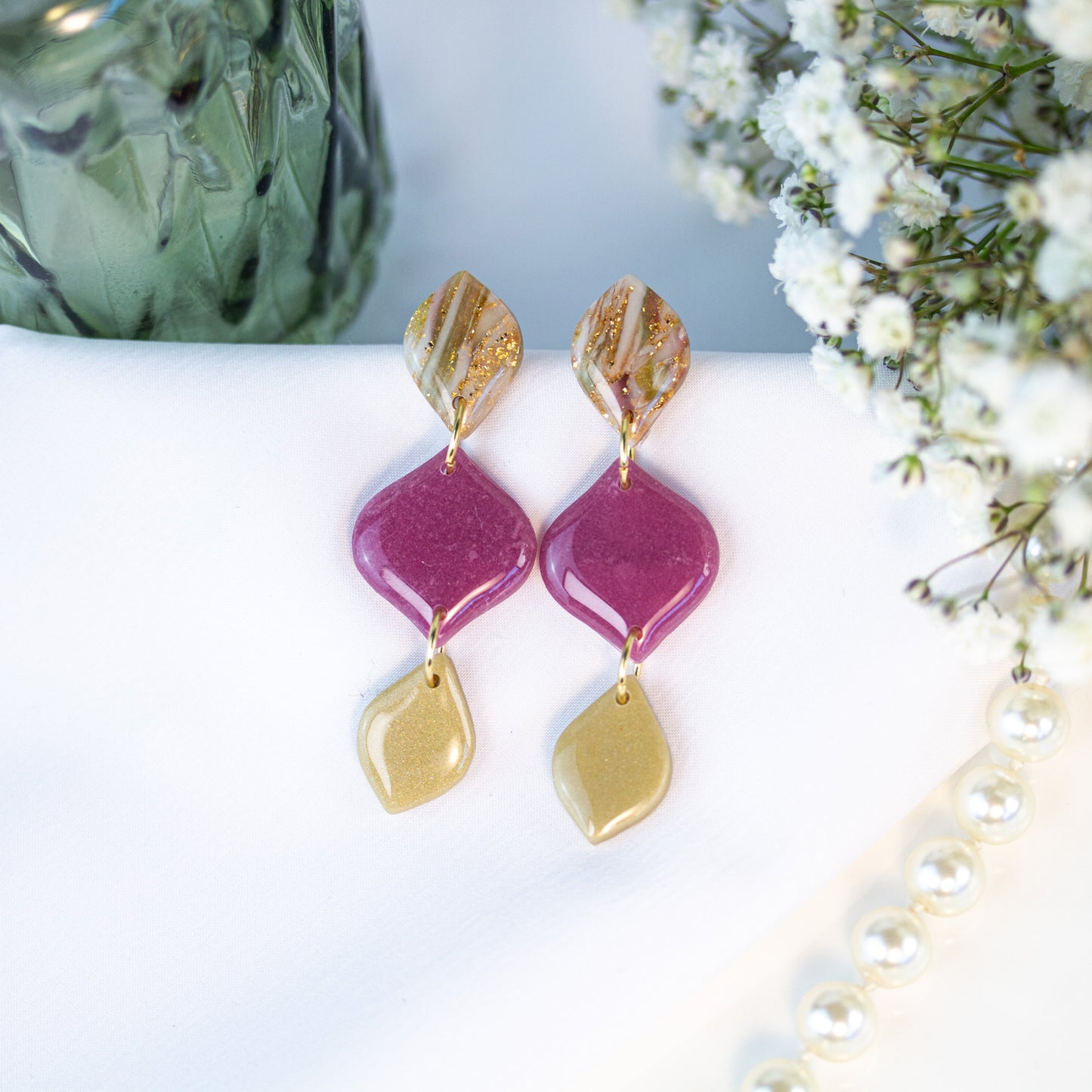 Velvet Bloom Mini – Ohrringe