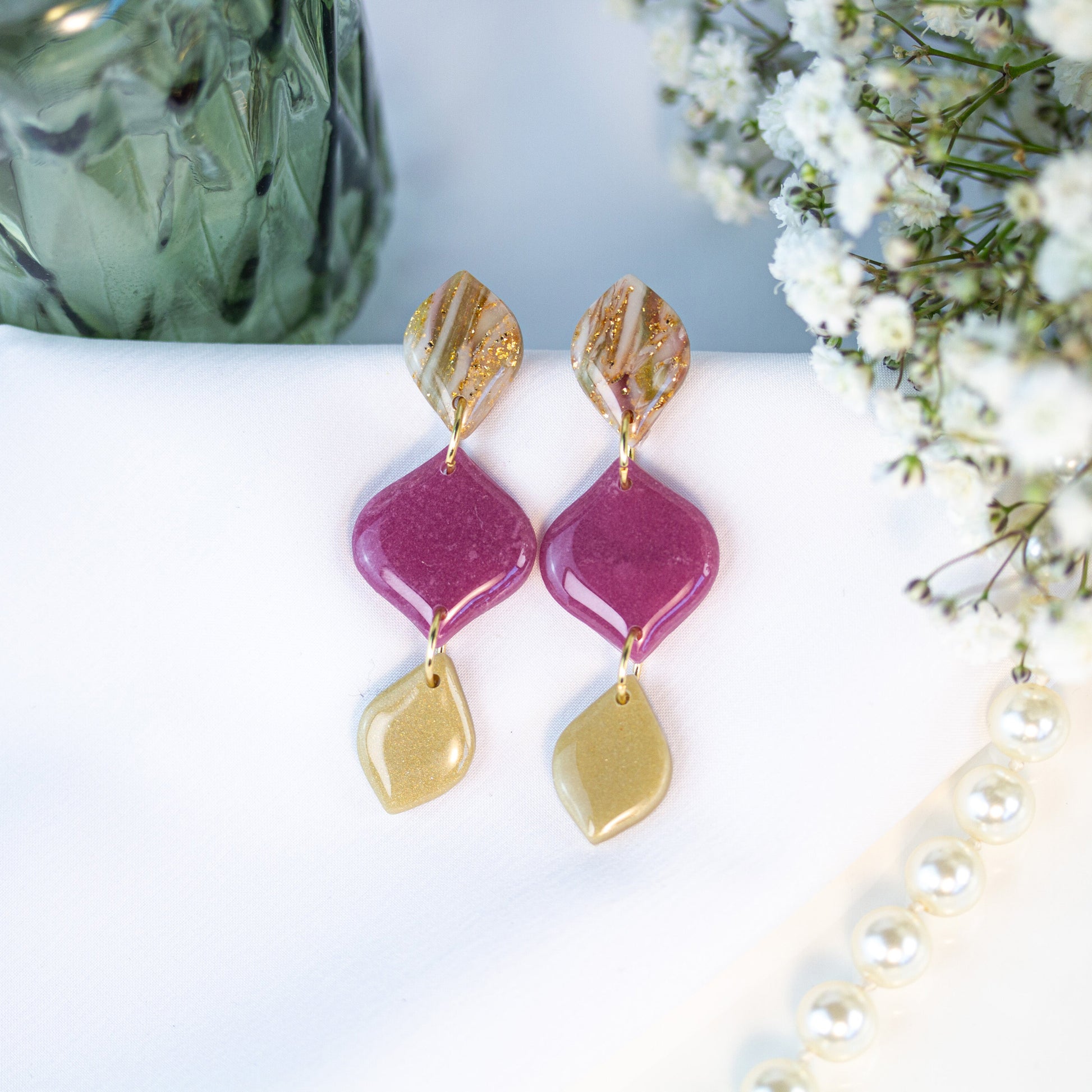 Velvet Bloom Mini – Ohrringe