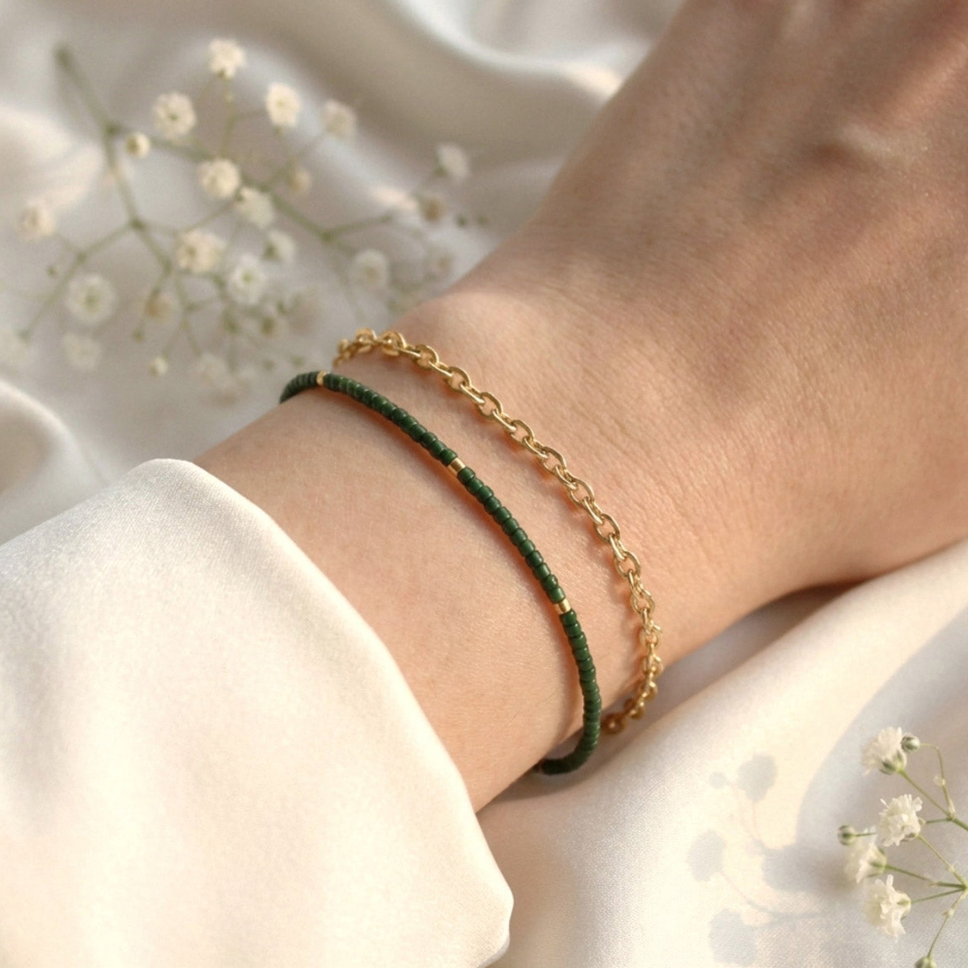 Verdant Glow – Armband