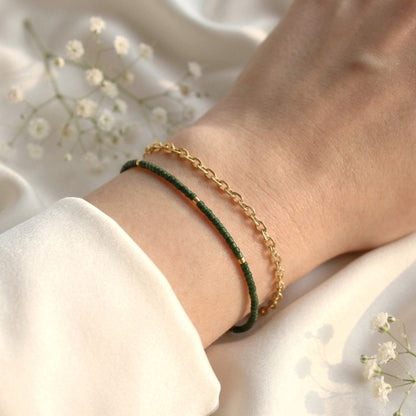 Verdant Glow – Armband