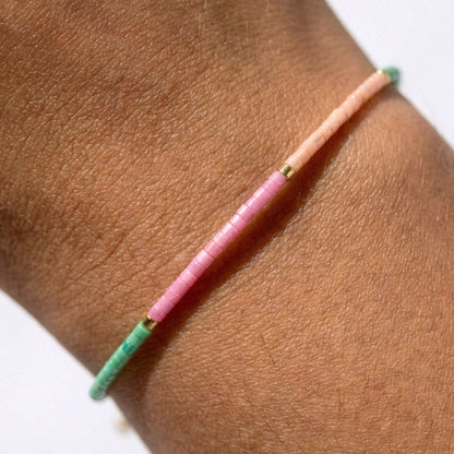 Color Bloom Silk – Armband