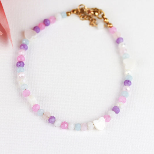 Pastel Glow – Filigranes Armband