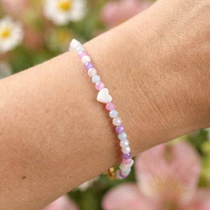 Pastel Glow – Filigranes Armband
