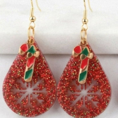Festive Ruby Spark – Weihnachtsohrringe Kollektion