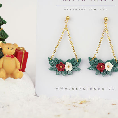 Mistletoe Bloom – Hängeohrringe