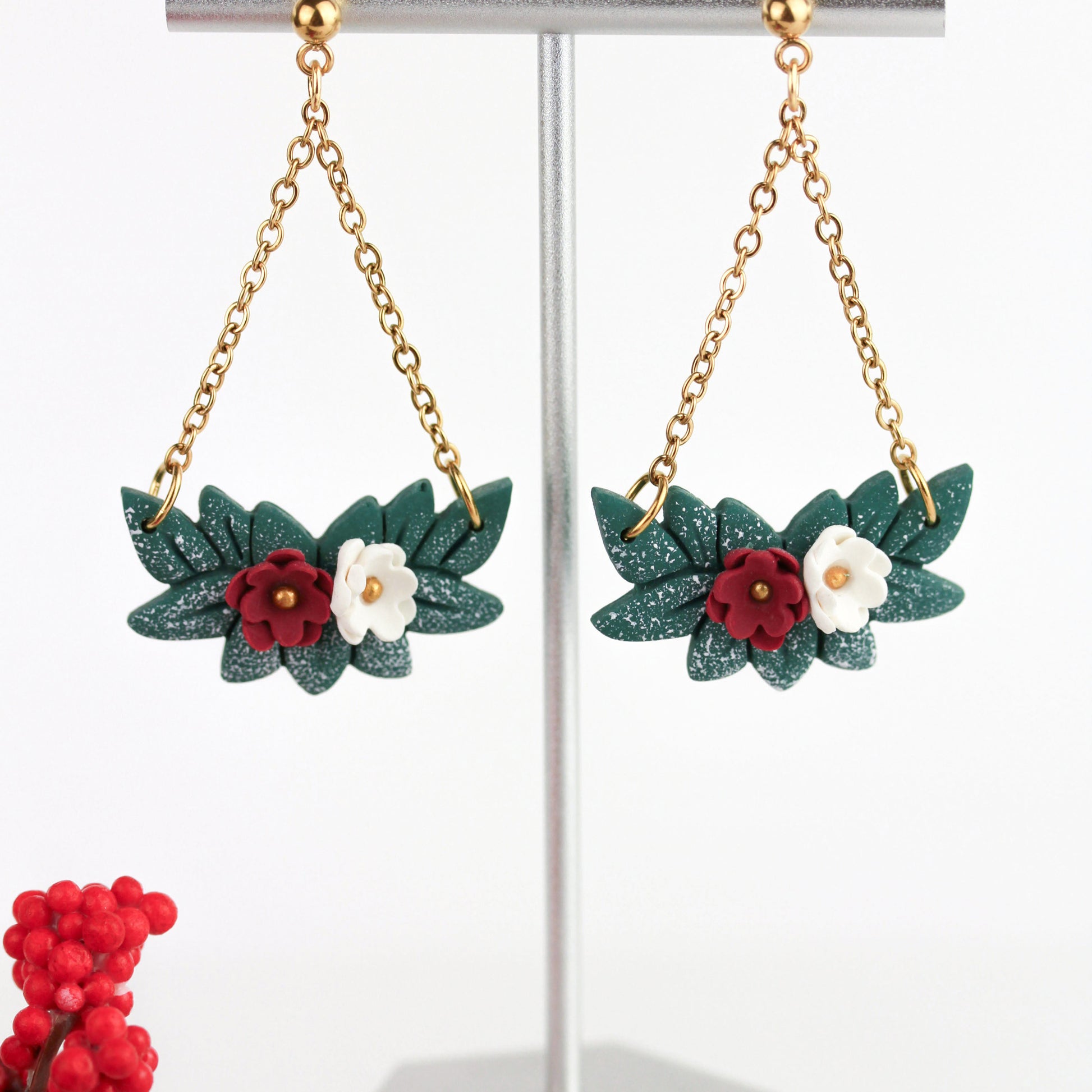 Mistletoe Bloom – Hängeohrringe