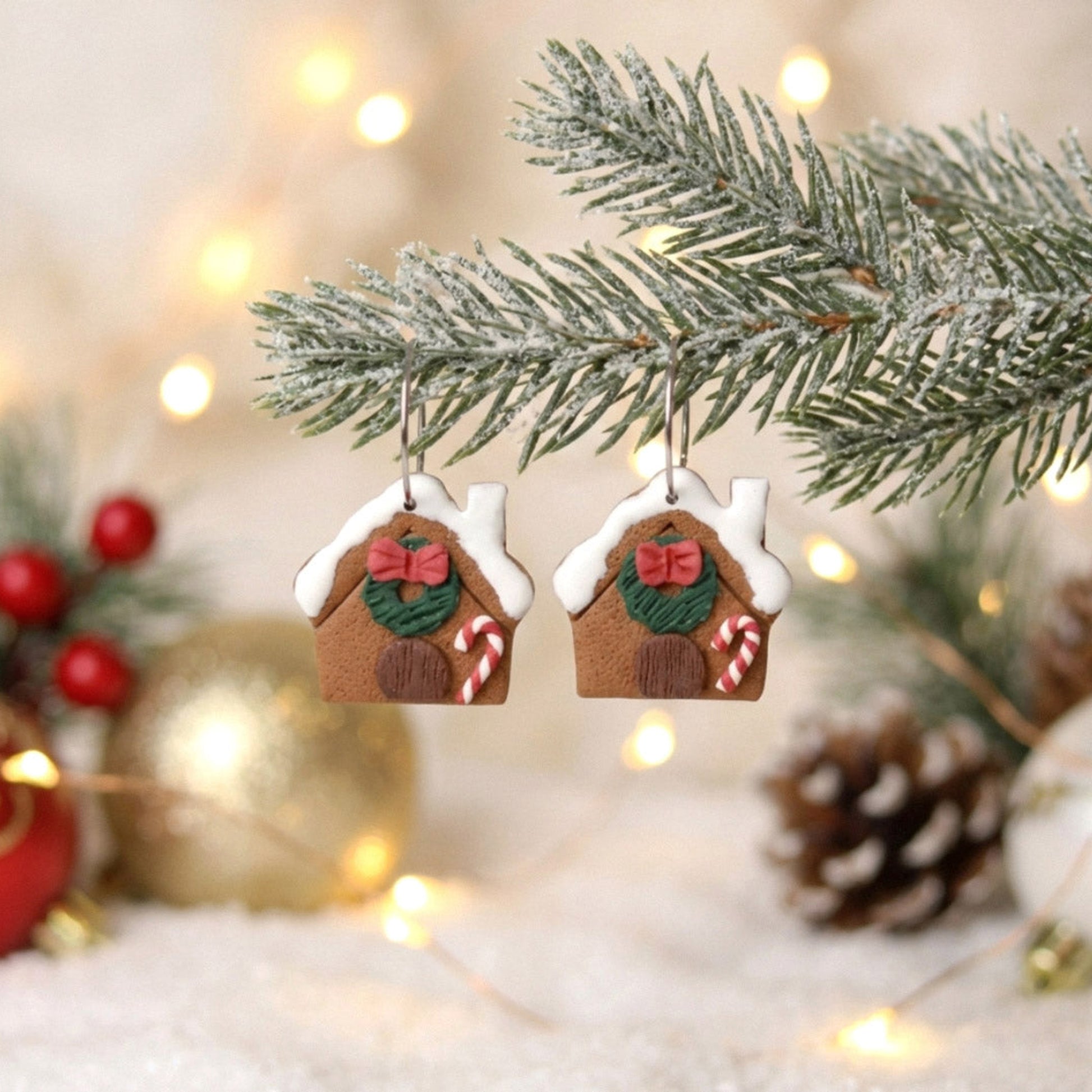 Gingerbread House – Ohrringe