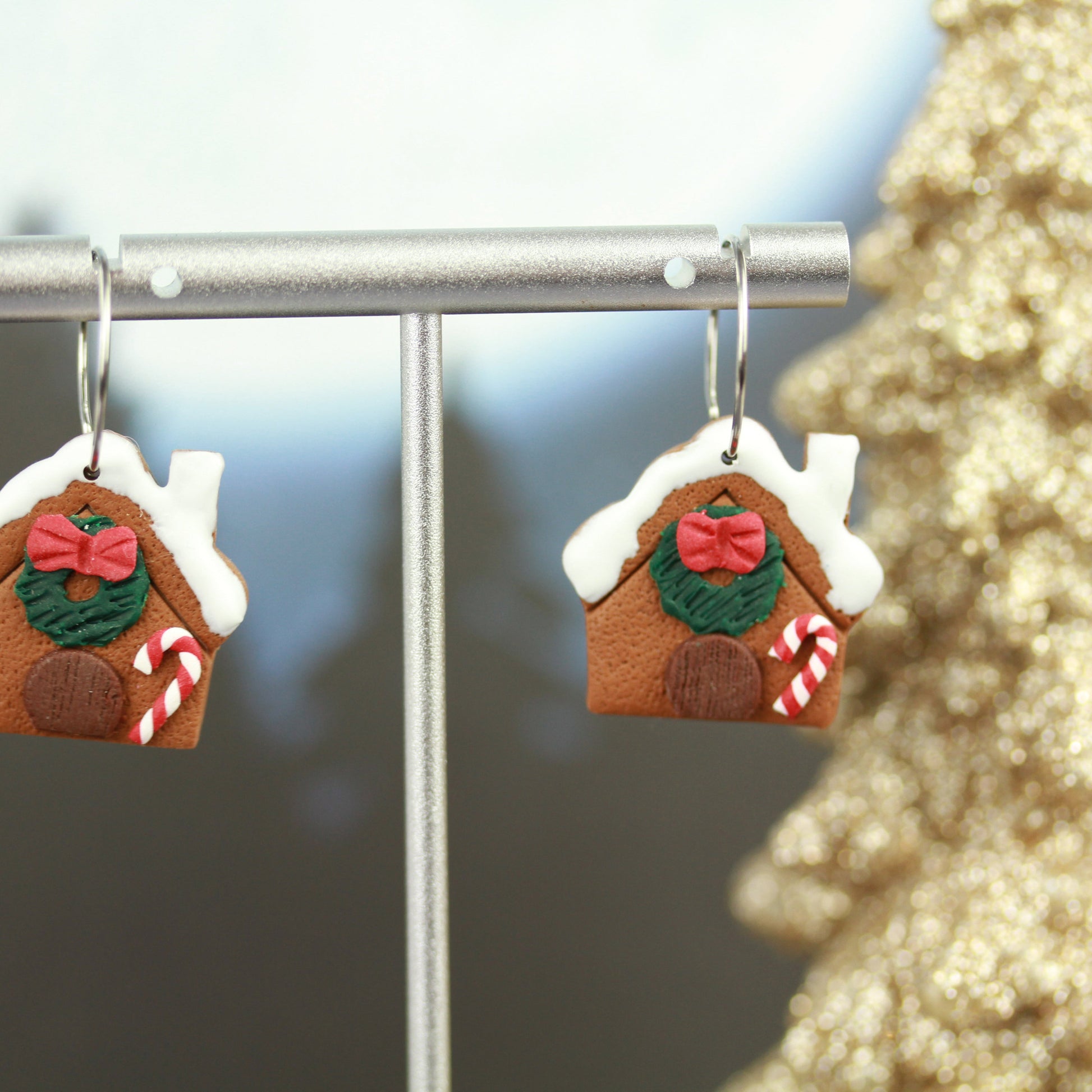 Gingerbread House – Ohrringe