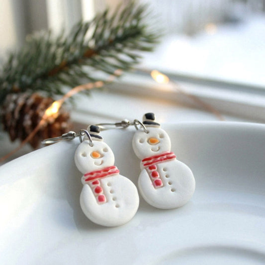 Snowman – Ohrringe