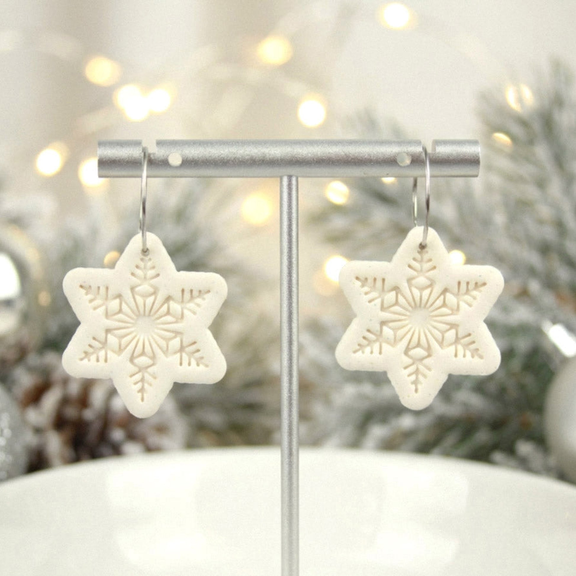 Snowflake Glitter – Ohrringe